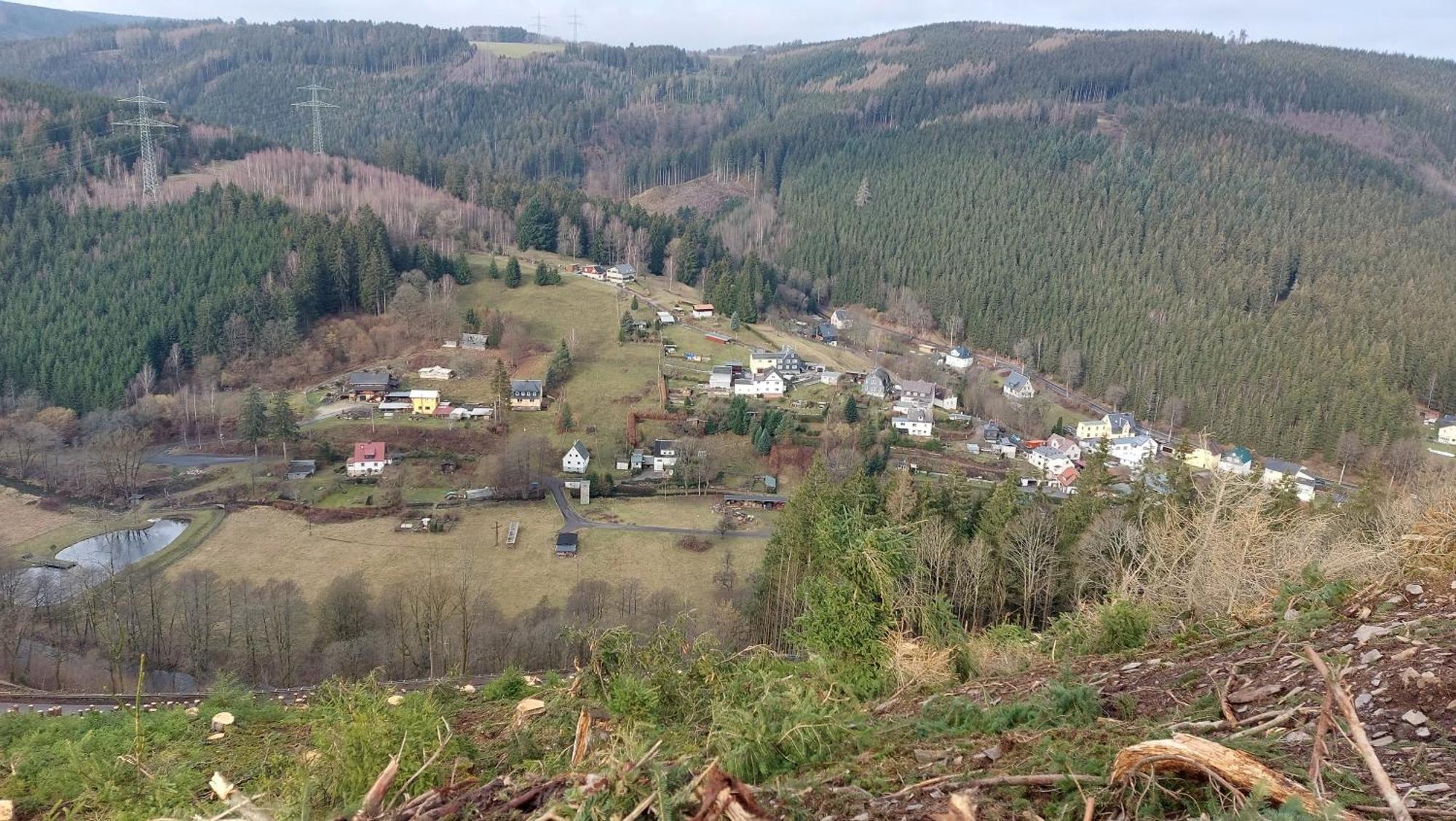 Ferienwohnung Berndt Oberweißbach 외부 사진